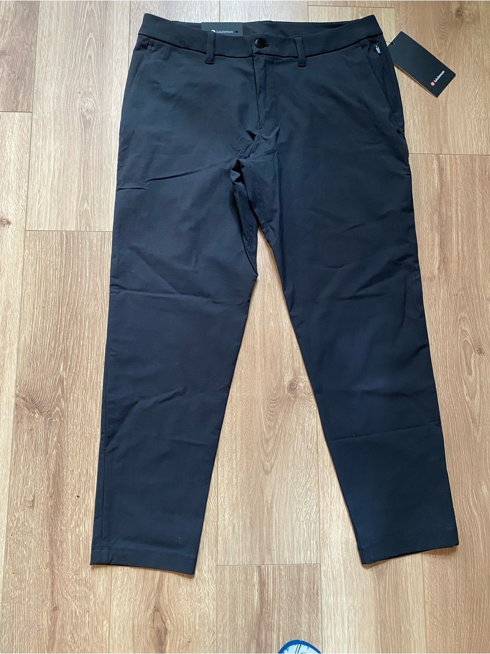 lululemon athletica Black Men's Tech Chino Pants 33x30 NWT